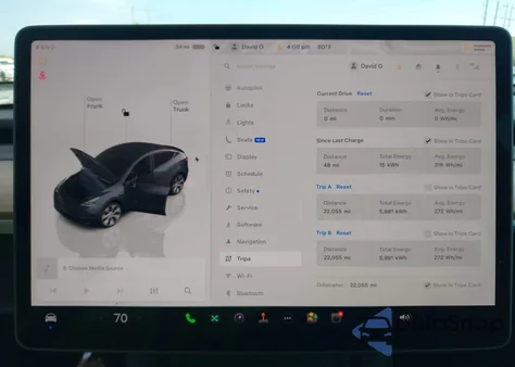 2024 Tesla Model Y Long Range Dual Motor All-Wheel Drive/Rwd из США, поврежденный, VIN 7SAYGDED6RF054342